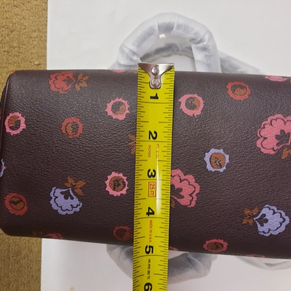 NWT Coach Mini Bennett satchel with Primrose Floral print - Picture 10 of 16